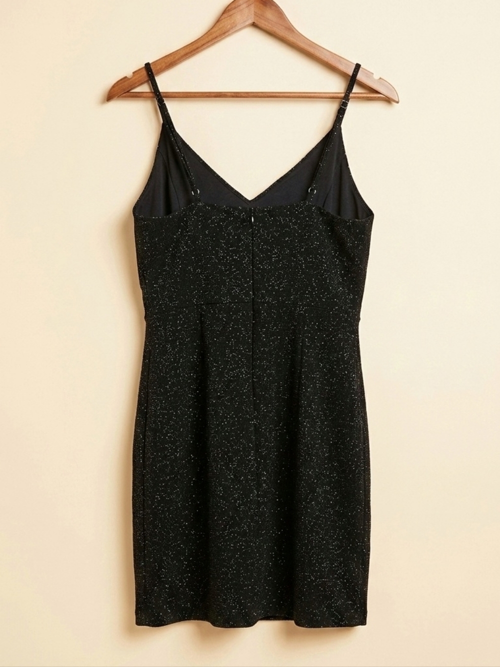 Aooksmery Sparkly Tulip Hem Mini Dress - Picture 3 of 3